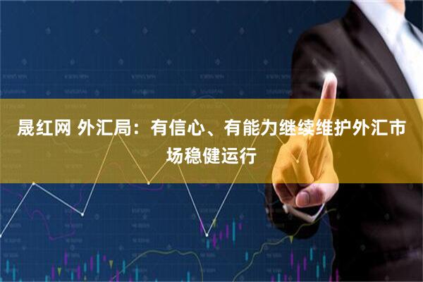 晟红网 外汇局：有信心、有能力继续维护外汇市场稳健运行