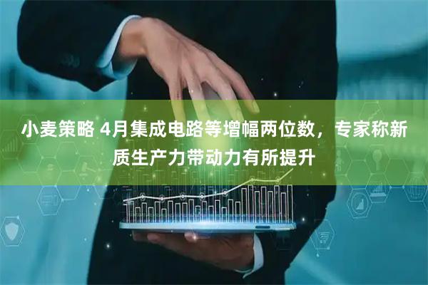 小麦策略 4月集成电路等增幅两位数，专家称新质生产力带动力有所提升